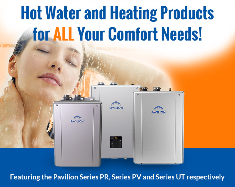 Hot Water and Heating Products Banner Square